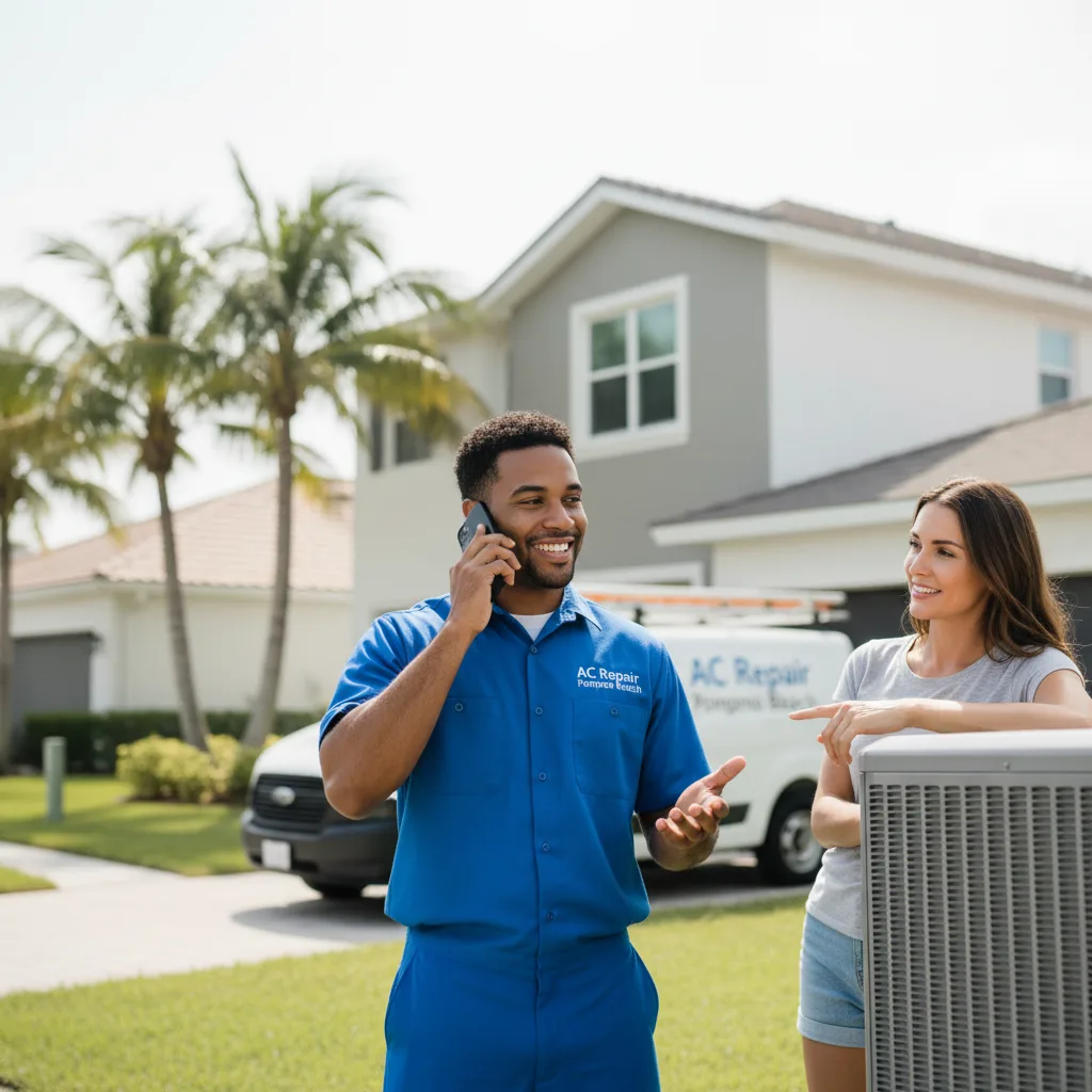 AC Repair Pompano Beach customer support in Griffin